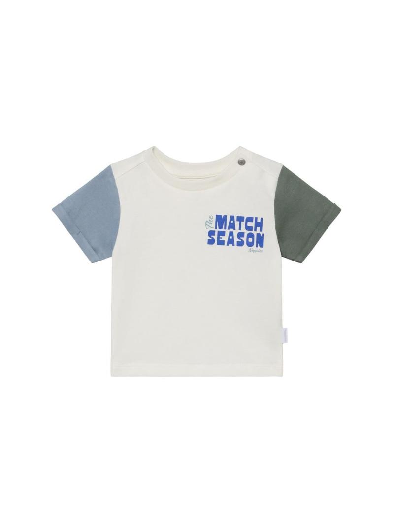 T-shirt manches courtes bébé Noppies - Look Sportif Colorblock