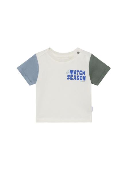 T-shirt manches courtes bébé Noppies - Look Sportif Colorblock