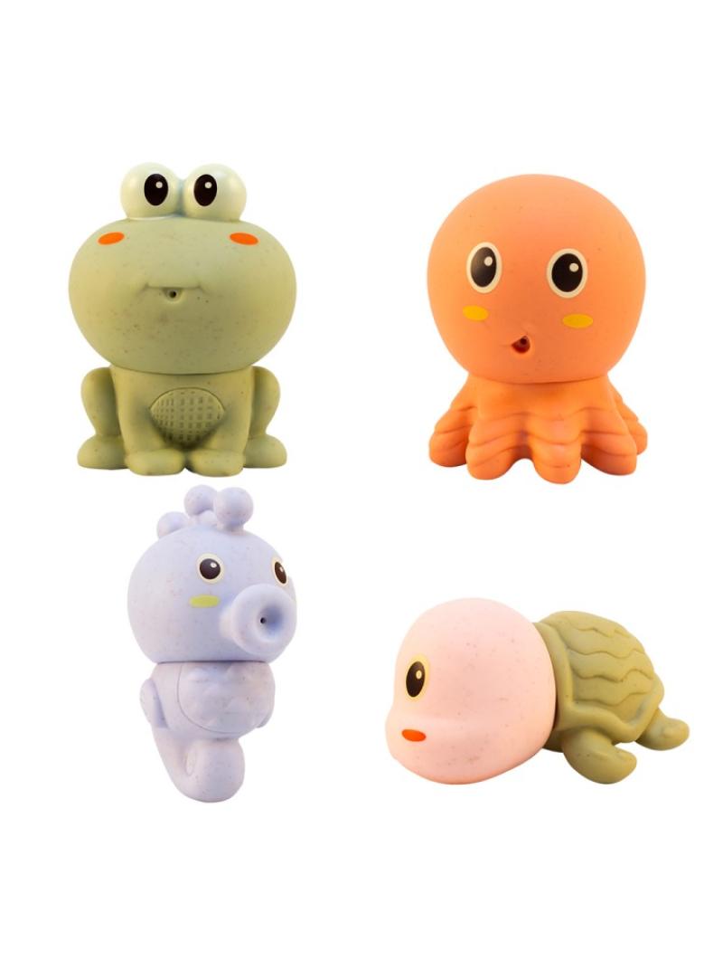 Boîte de 4 jouets de bain - Les Petits Animaux de la Mer