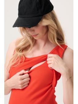 Top d'allaitement sans manches - Grenadine