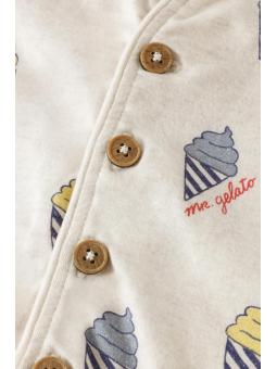 Combinaison Bébé Garçon - Imprimé Glaces