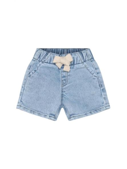 Short en Jean Bébé - Light Blue Denim (Confort & Style)