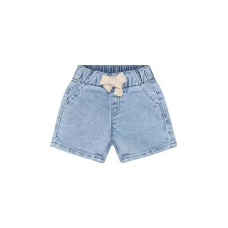 Short en Jean Bébé - Light Blue Denim (Confort & Style)