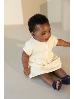 Robe Bébé Fille - Lemon Meringue (Jaune Doux)