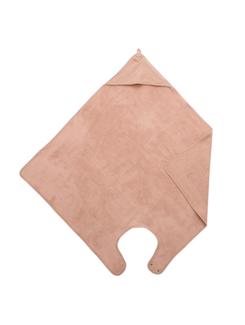 Cape de bain Tablier en Bambou (100x100 cm) - Douceur & Mains Libres