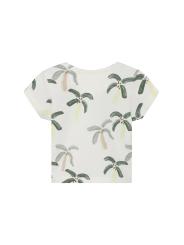 T-shirt B&eacute;b&eacute; Gar&ccedil;on - Imprim&eacute; Palmiers