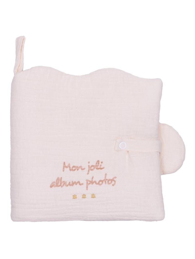 Mon premier album photos Nuage - En gaze de coton matelassée