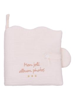 Mon premier album photos Nuage - En gaze de coton matelassée