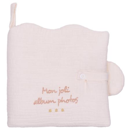 Mon premier album photos Nuage - En gaze de coton matelassée