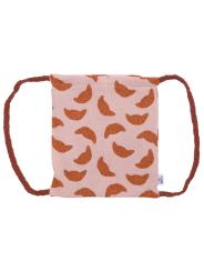 Petit Sac &agrave; Dos en Double Gaze - Bretelles Tress&eacute;es