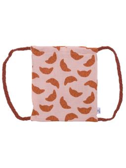 Petit Sac à Dos en Double Gaze - Bretelles Tressées