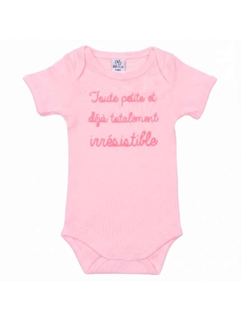 Body Bébé "Toute Petite" - Douceur & Poésie (Manches Courtes ou Longues)