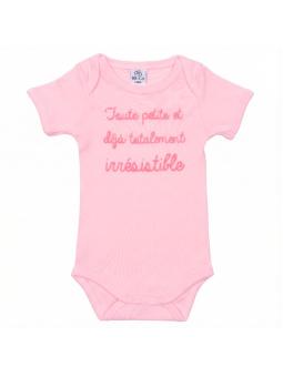 Body Bébé "Toute Petite" - Douceur & Poésie (Manches Courtes ou Longues)