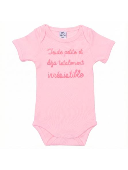 Body Bébé "Toute Petite" - Douceur & Poésie (Manches Courtes ou Longues)