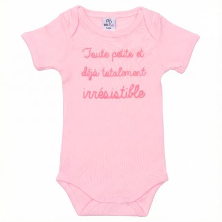 Body Bébé "Toute Petite" - Douceur & Poésie (Manches Courtes ou Longues)
