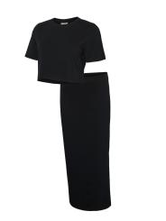 Ensemble Grossesse et Allaitement Kerry - Top Cropped & Jupe