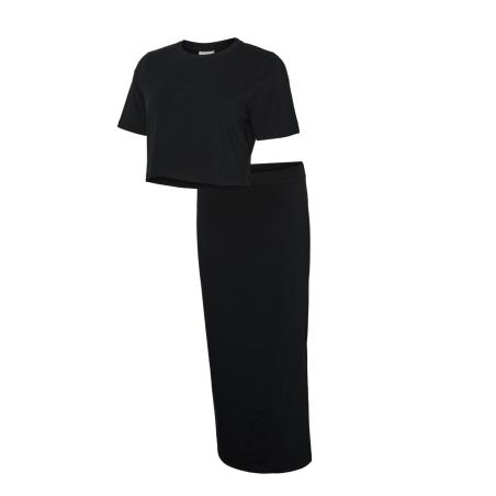 Ensemble Grossesse et Allaitement Kerry - Top Cropped & Jupe