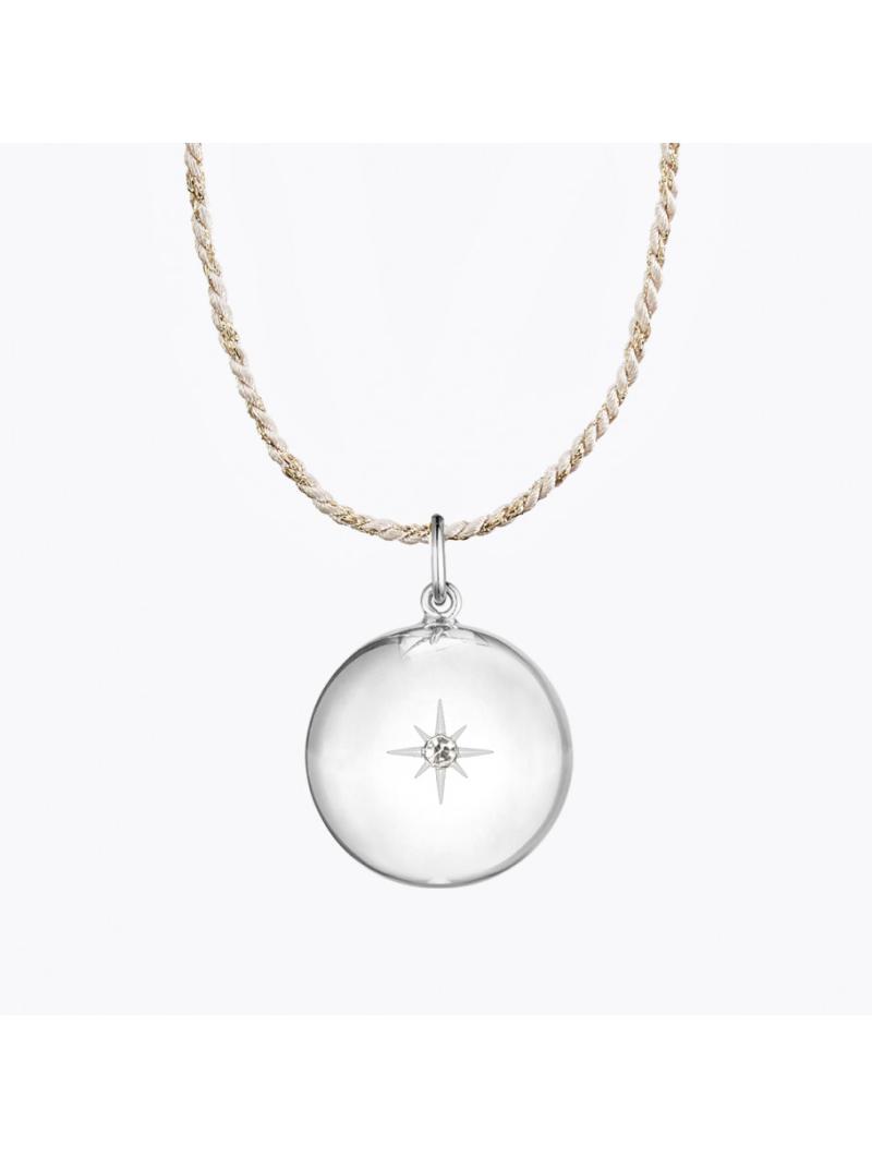 Bola de Grossesse "Bonne Étoile" – Un Porte-Bonheur Étincelant