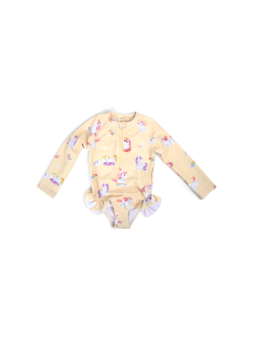 Maillot bébé fille licorne