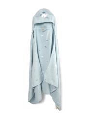 Cape de bain enfant avec capuche &ndash; Coton bio GOTS