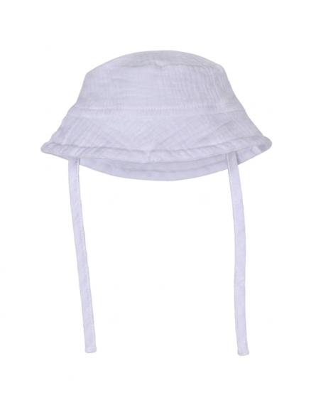 Bob Bébé en Gaze de Coton avec Liens – Style et Maintien Parfait