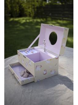 Boîte à bijoux musicale licorne – Coffret féerique enfant