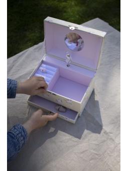 Boîte à bijoux musicale licorne – Coffret féerique enfant