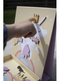 Jeu Magnétique Licorne Enfant – Création Ludique et Éducative