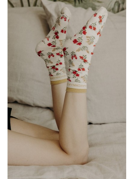 chaussettes femme à message