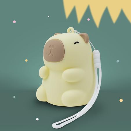Lampe LED Suspendue Little Capybara – Douceur et Lumière Nomade