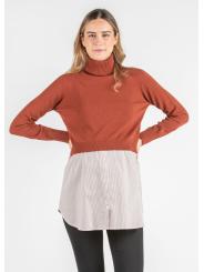 Pull de Grossesse et Allaitement Gianna Ray&eacute;