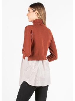 Pull de Grossesse et Allaitement Gianna Rayé