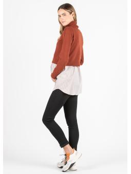 Pull de Grossesse et Allaitement Gianna Rayé
