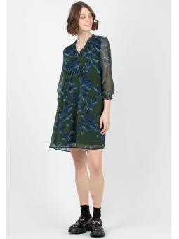 Robe de Grossesse et d'Allaitement "Diana" en Mousseline Imprimée