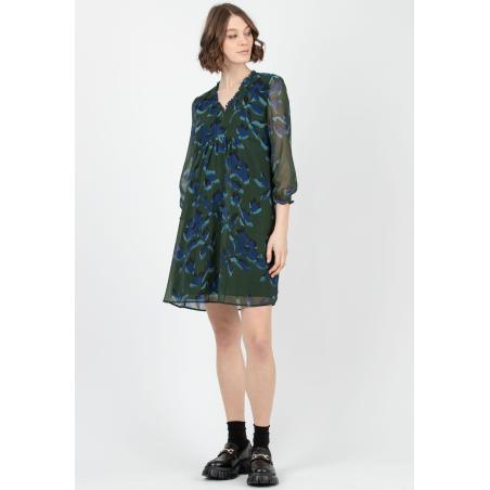 Robe de Grossesse et d'Allaitement "Diana" en Mousseline Imprimée