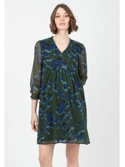 Robe de Grossesse et d'Allaitement "Diana" en Mousseline Imprimée