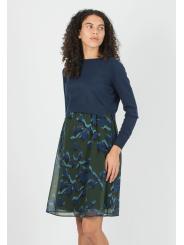 Robe de Grossesse et d'Allaitement "Kelly" avec Pull Assorti &ndash; Style 2-en-1