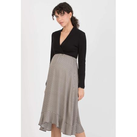 Robe de Grossesse et d'Allaitement Midi "Marta"
