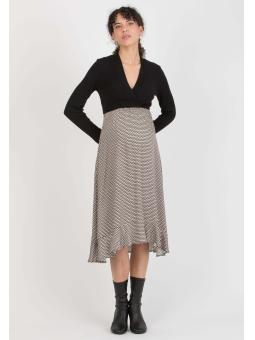 Robe de Grossesse et d'Allaitement Midi "Marta"