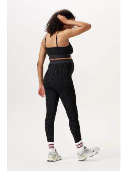 Top / Brassière de Grossesse et d'Allaitement Sans Coutures "Mira" – Imprimé Léopard