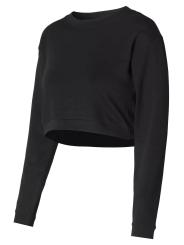 Top Crop Maternit&eacute; Manches Longues "Leela" en Coton Bio