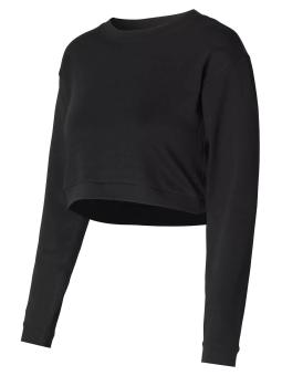 Top Crop Maternité Manches Longues "Leela" en Coton Bio