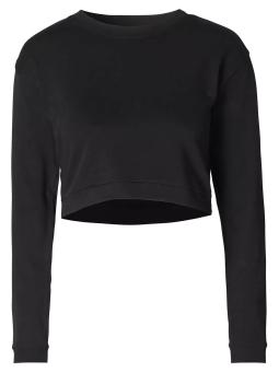 Top Crop Maternité Manches Longues "Leela" en Coton Bio