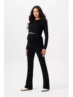 Top Crop Maternité Manches Longues "Leela" en Coton Bio