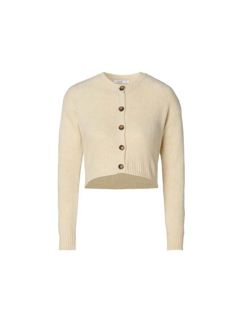 Gilet de grossesse en maille douillette – Cardigan évolutif de maternité