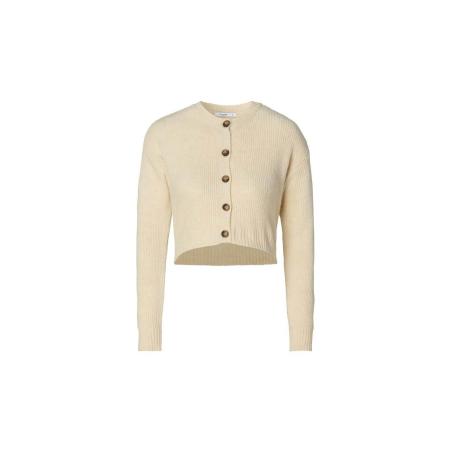 Gilet de grossesse en maille douillette – Cardigan évolutif de maternité
