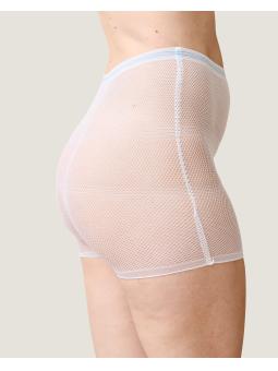 Lot de 4 Culottes Hospitalières Post-Partum Lavables – Maille Filet Respirante