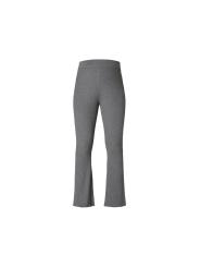 Pantalon &Eacute;vas&eacute; de Grossesse en Maille C&ocirc;tel&eacute;e &ndash; Taille Haute