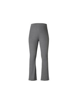 Pantalon Évasé de Grossesse en Maille Côtelée – Taille Haute