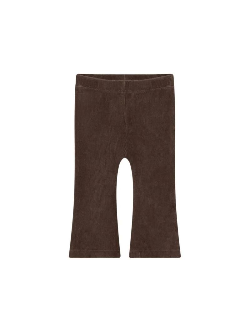 Legging Évasé Bébé Fille en Maille Côtelée – Coton Bio